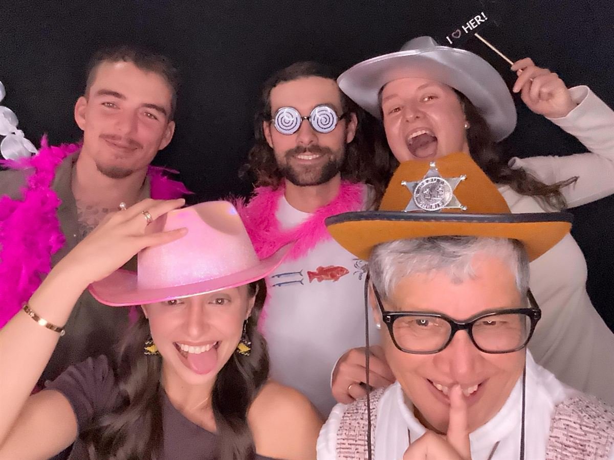 Birthday celebration at a Perth photo booth